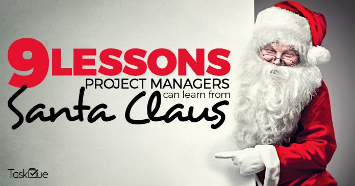 9 Lessons Project Managers Can Learn From Santa Claus